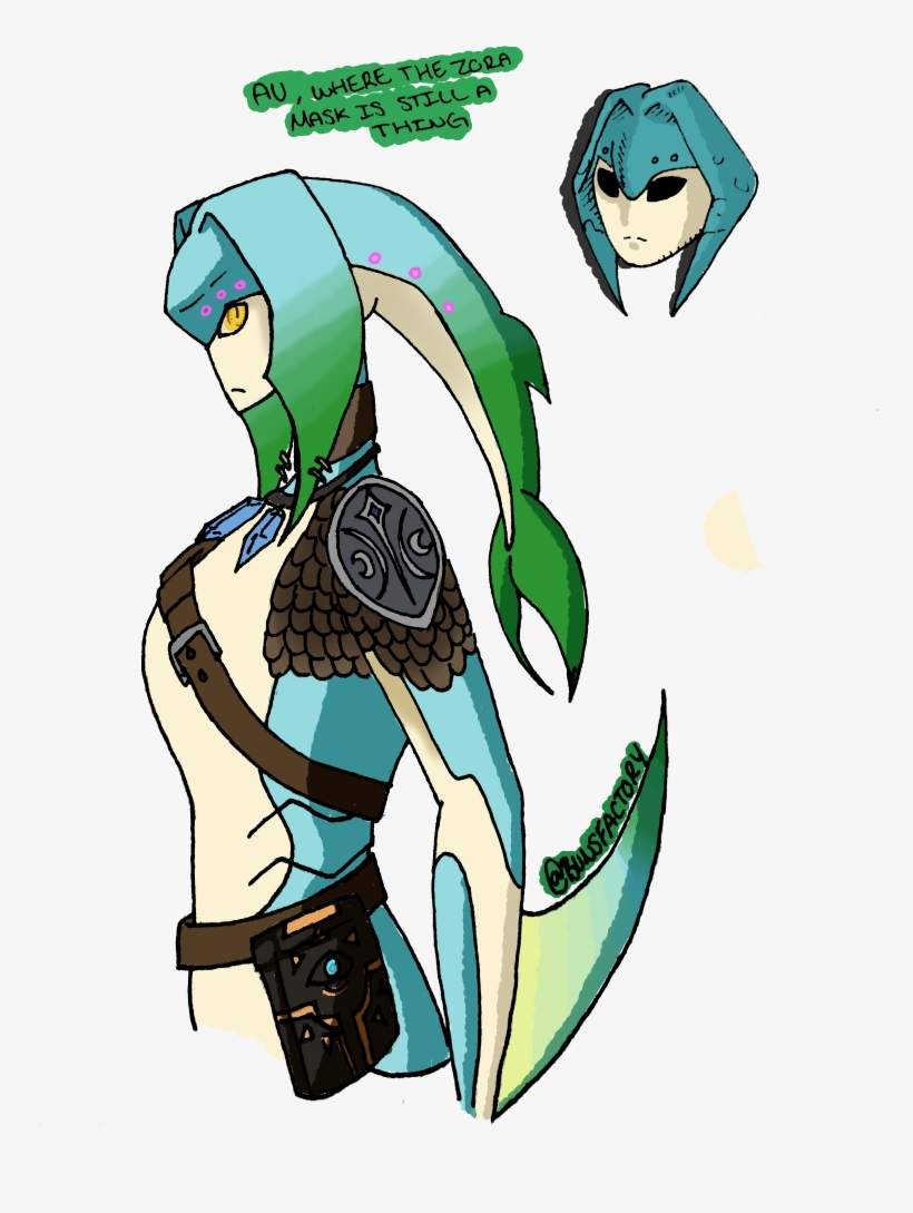 Scarab Oasis - Zora Link Botw - Free Transparent PNG Download - PNGkey