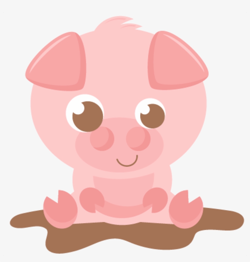 Download Pig Svg Scrapbook Cut File Cute Clipart Files For Silhouette Cute Pig Clipart Png Free Transparent Png Download Pngkey