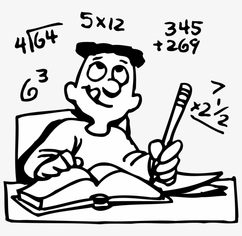 math pictures clip art black and white