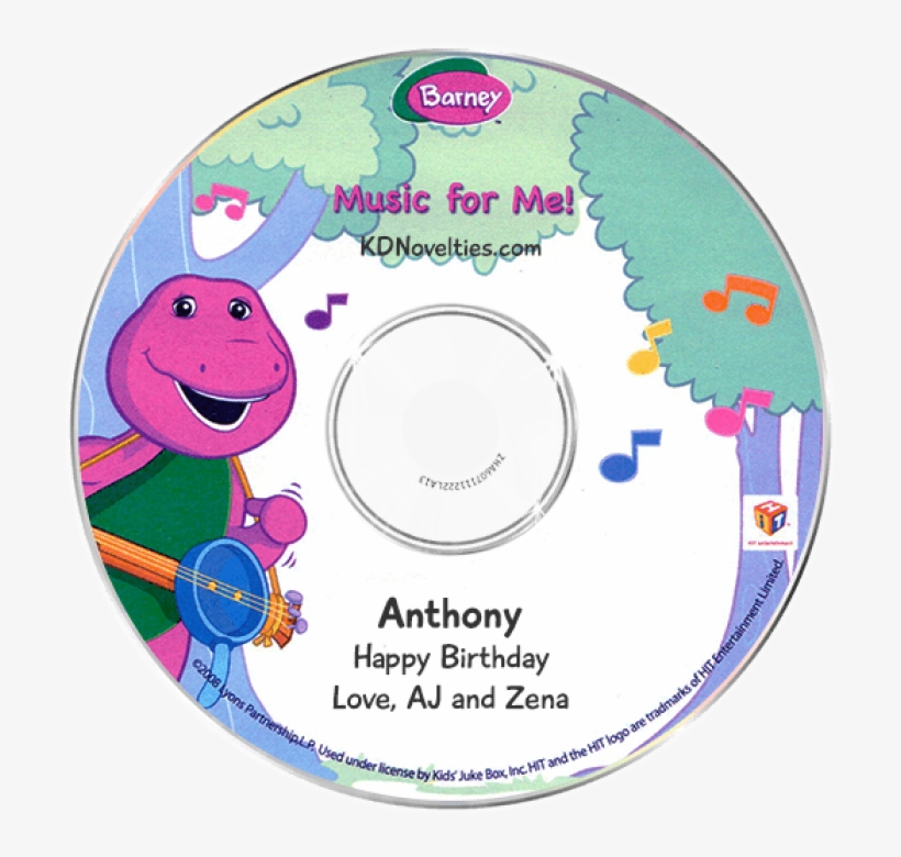 Barney Music For Me Barney Free Transparent Png Download Pngkey