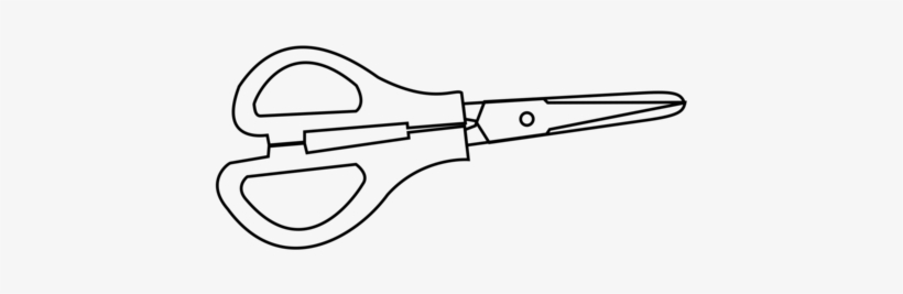 Download Coloring Book Drawing Scissors Line Art Black And White Scissors Clip Art Black And White Free Transparent Png Download Pngkey