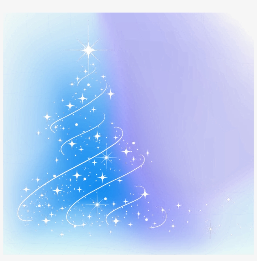Light Abstract Tree Decoration Year Christmas - Christmas Day, transparent png #7752364