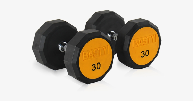 Dp-04 Gym Equipment Dumbells/rubber Dumbbell Wholesale - Dumbbell, transparent png #7766416