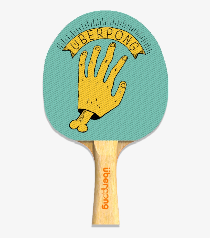 Hand Of Pong Designer Ping Pong Paddle - Pong, transparent png #7788257