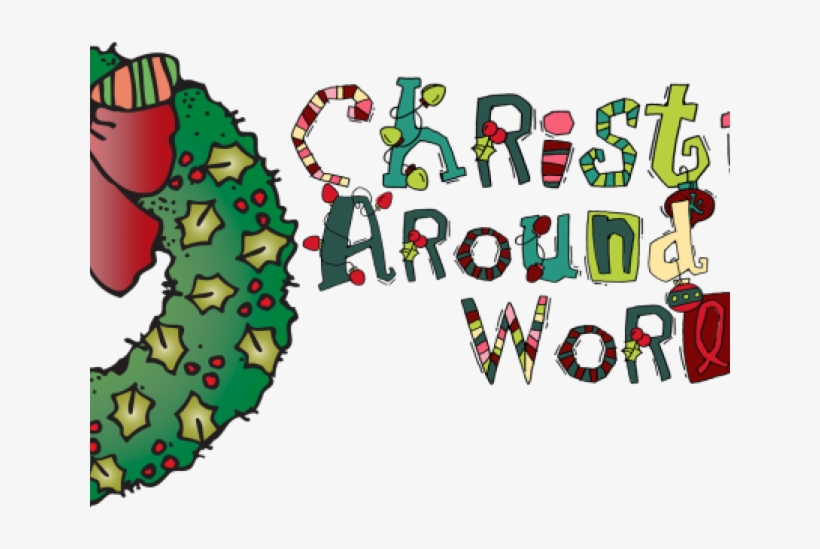 christmas around the world clipart