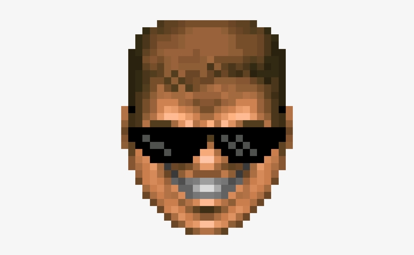 Doomguy Grin Png : He is a demon hunter, that's why you rise from ...