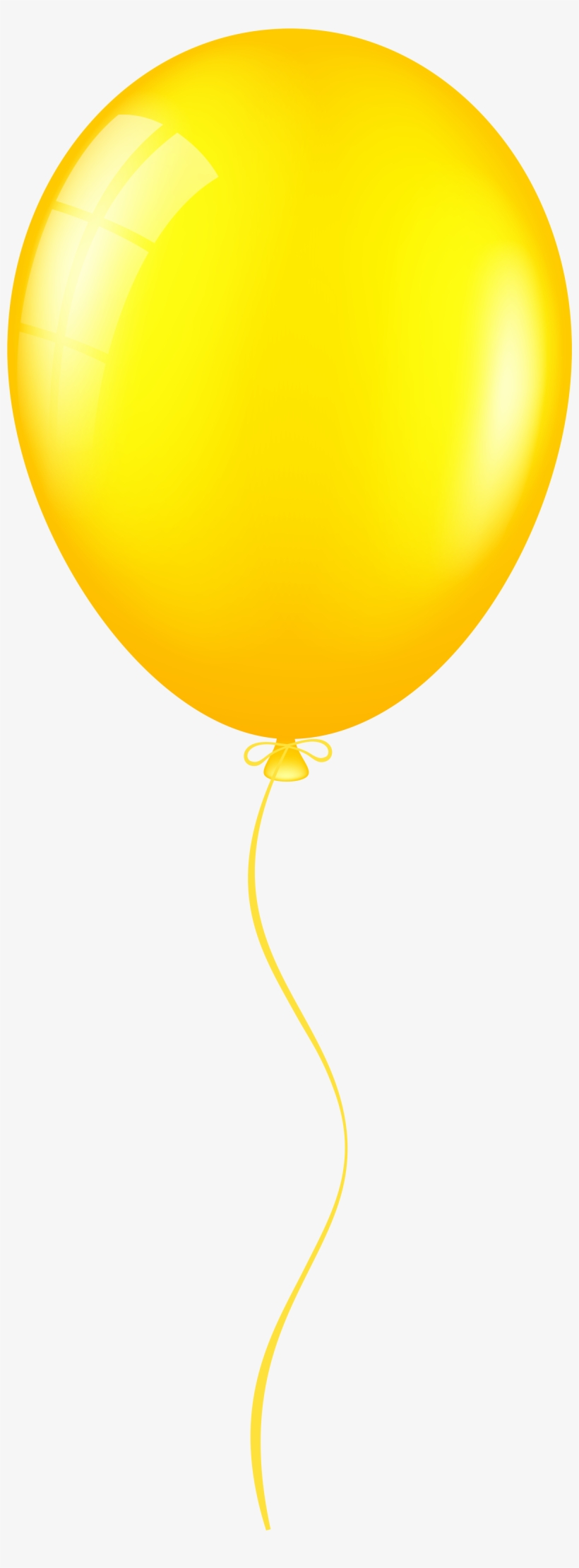 Yellow Balloon Png Clip Art - Free Transparent PNG Download - PNGkey