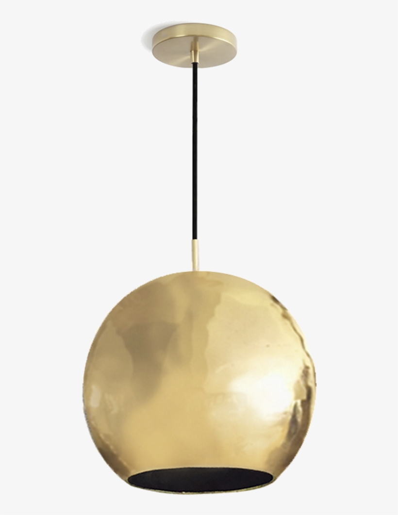Mishal Pendant Light - Brass Ball Pendant Light, transparent png #7825268