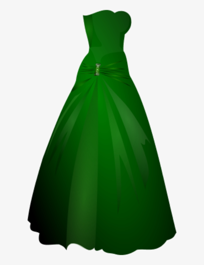 Vector Clip Art - Green Dress Clipart Png - Free Transparent PNG ...