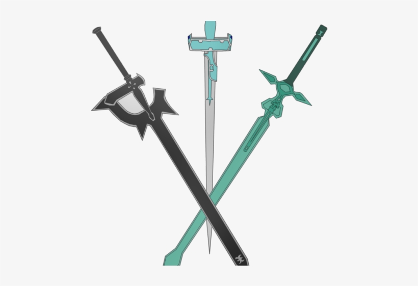 minecraft swords crossed