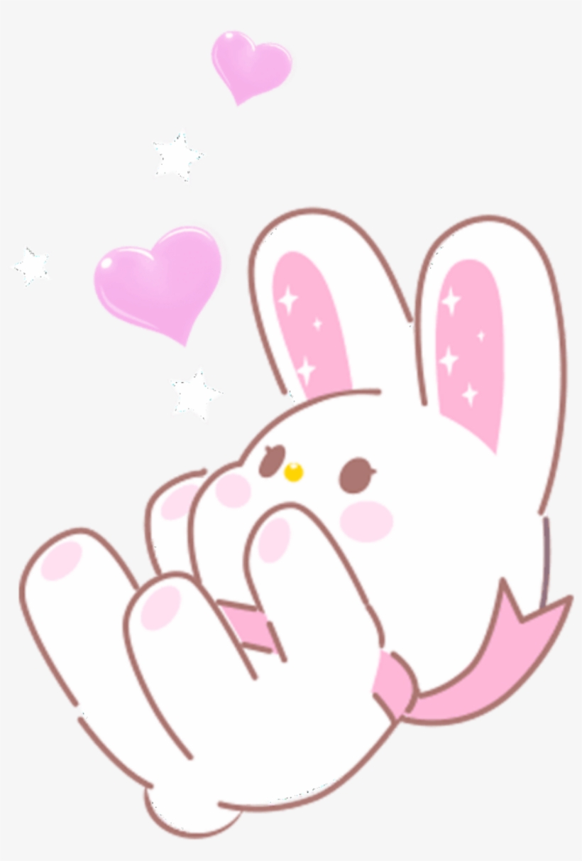 Bunny Sticker Months Ago Freetoedit Bunny Cute Soft - Cartoon - Free  Transparent PNG Download - PNGkey