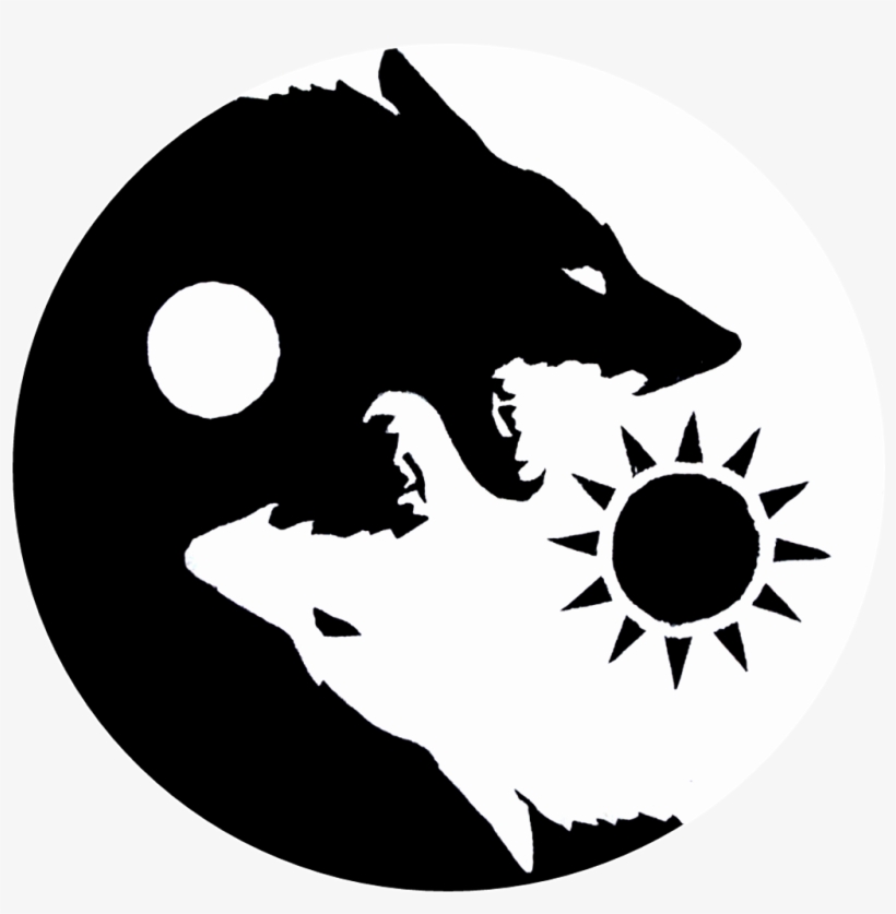 Wolf Sticker - Skoll And Hati - Free Transparent PNG Download - PNGkey