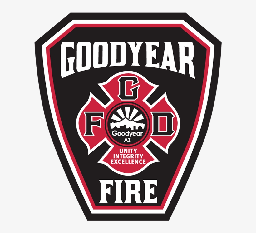 Goodyear Fire Department - Emblem, transparent png #7952263