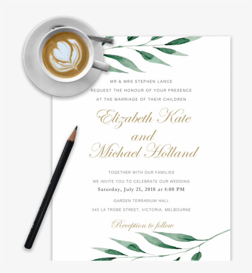 Permalink To Wedding Invitation Template Download Word Invite You To Celebrate Our Marriage