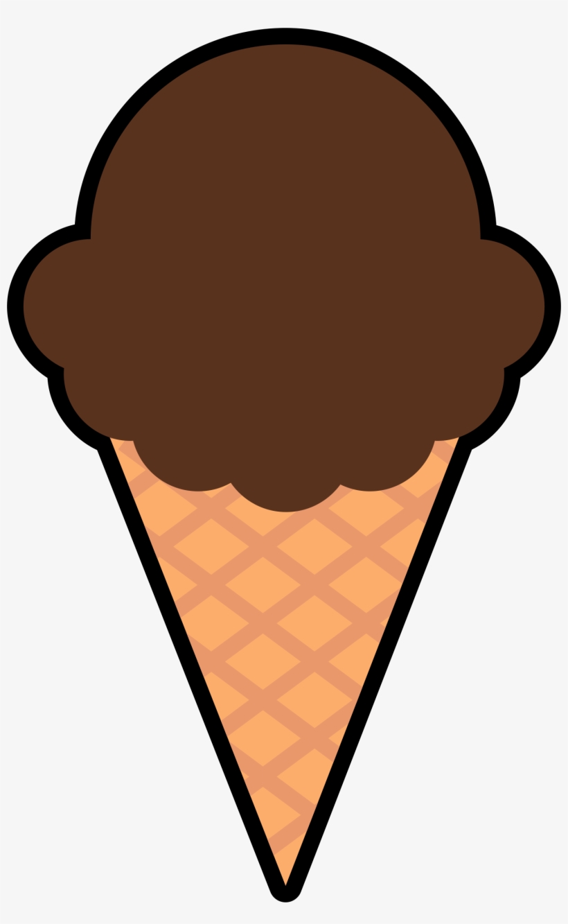 Chocolate Ice Cream Cone Png Clipart Picture U200b Chocolate Ice