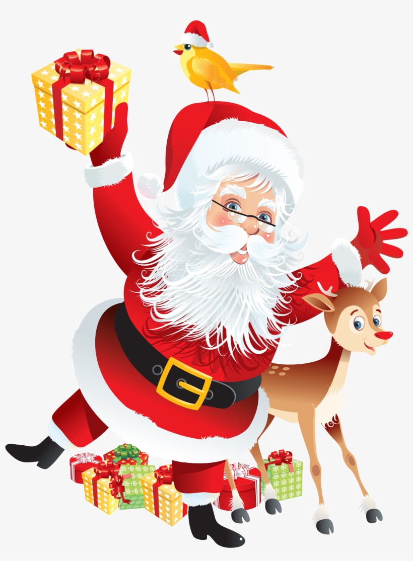 Santa Claus Transparent Background - Free Transparent PNG Download - PNGkey