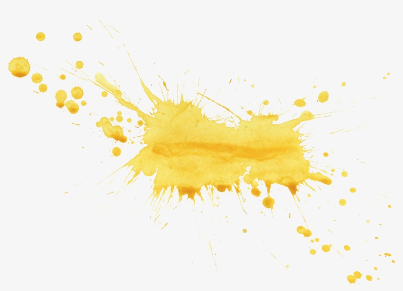 Gold Splash Png - Gold Paint Splatter Png - Free Transparent PNG