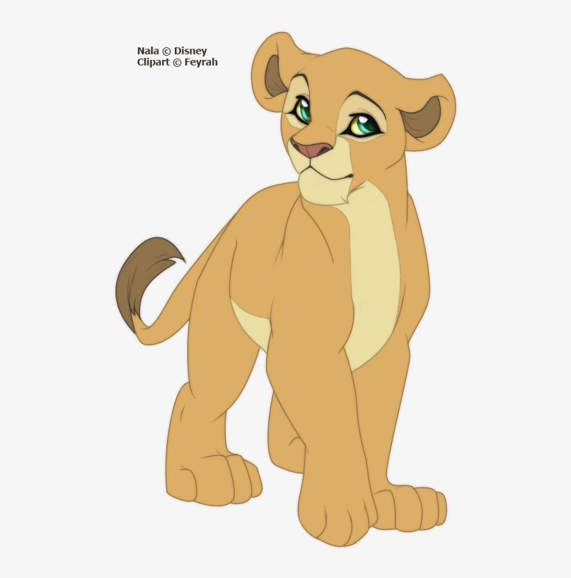 Nala Clipart - Cartoon - Free Transparent Png Download - Pngkey