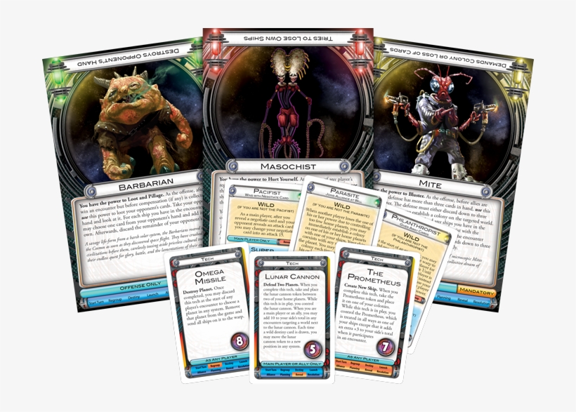 What Do You Think Players Will Enjoy The Most About - Cosmic Encounter Aliens, transparent png #8004096
