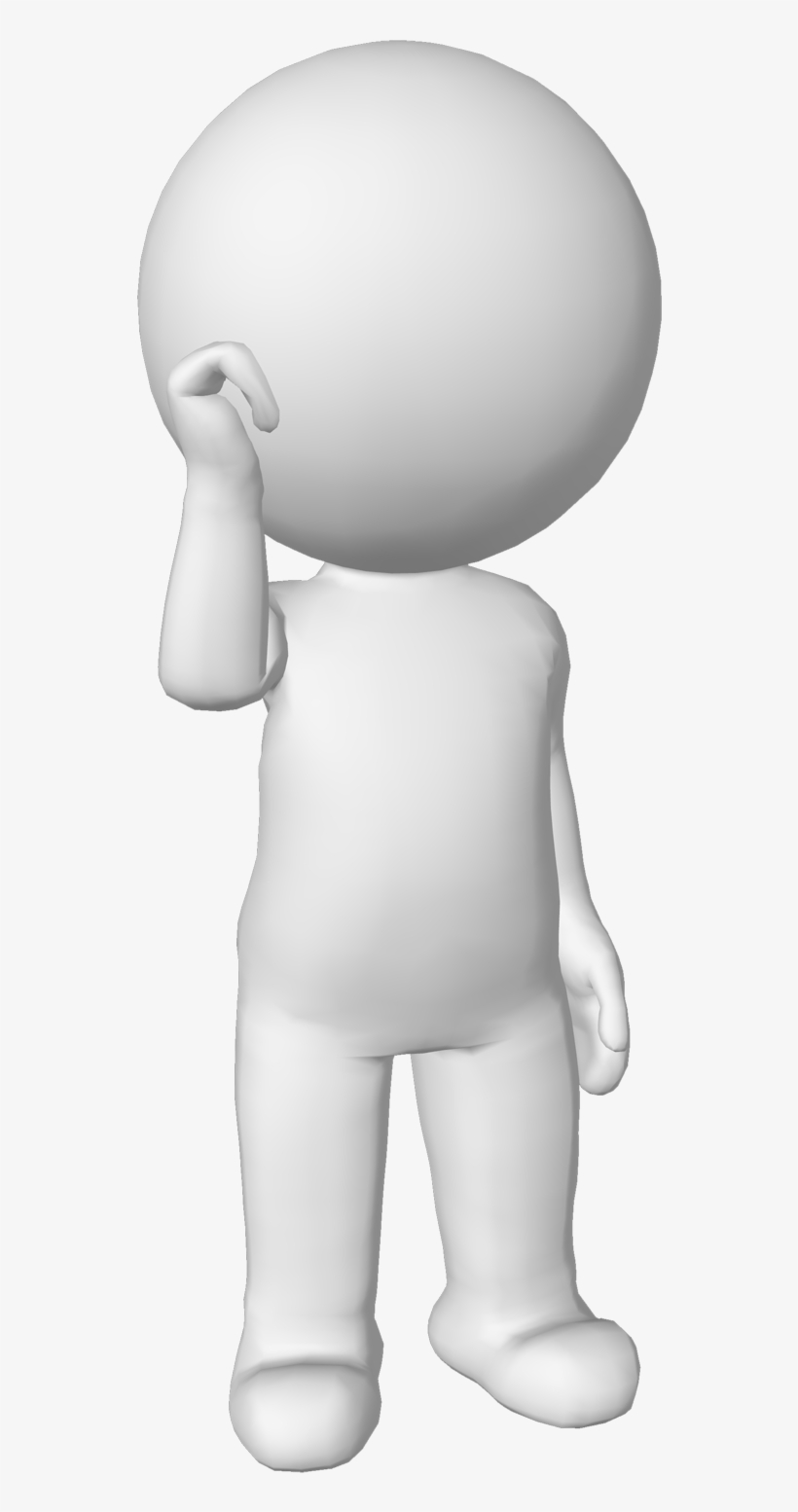 Thinking Png Images - Figurine - Free Transparent PNG Download - PNGkey