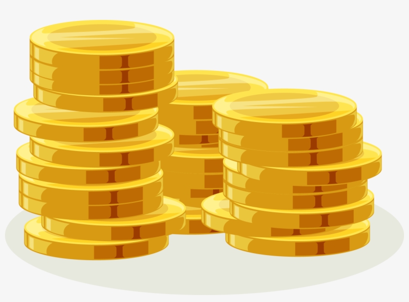 stack of coins clipart