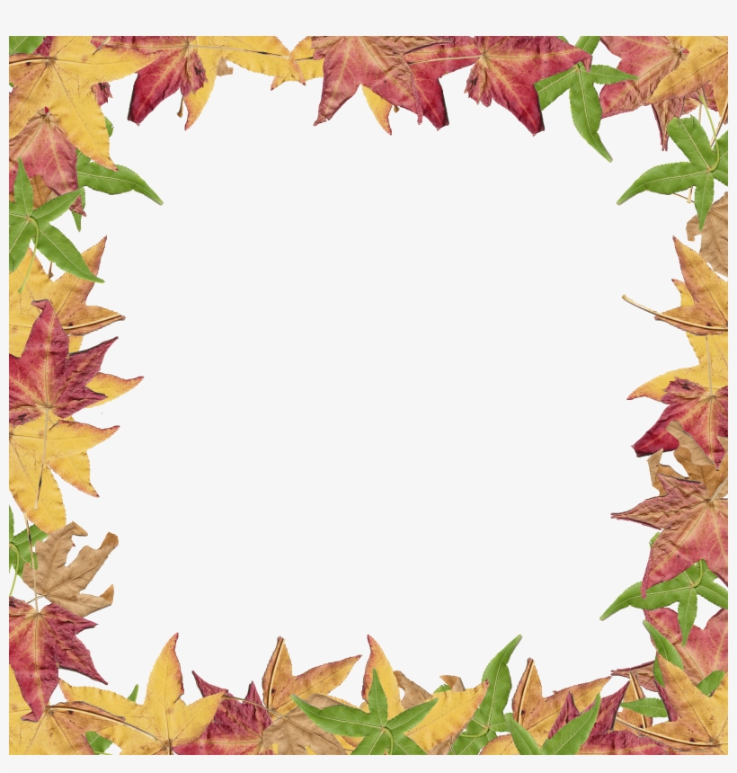Free Clipart Fall Leaves At Getdrawings - Creative Border For Project ...