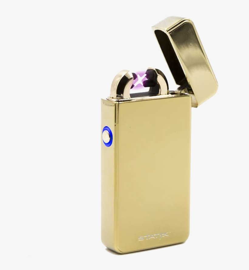 Lighter Png Transparent - Gold Electric Lighter, transparent png #8230001