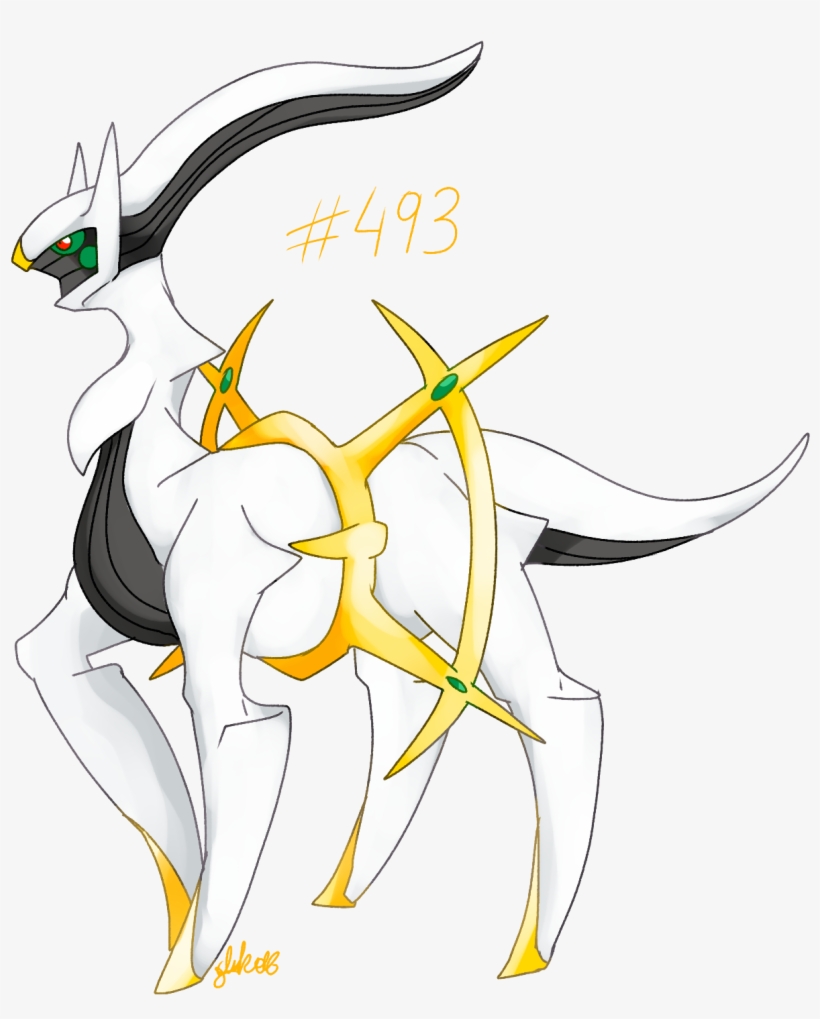 Arceus Par - Cartoon - Free Transparent PNG Download - PNGkey