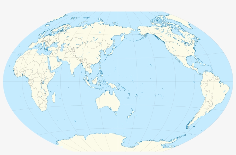 W map. Карта Пацифик. Wikipedia Maps.