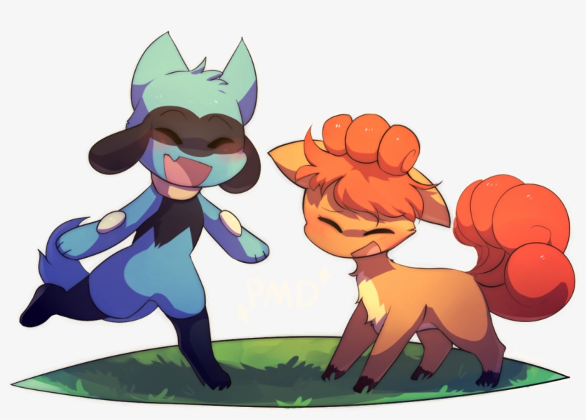 Riolu And Vulpix - Pokemon Mystery Dungeon Vulpix And Riolu - Free ...