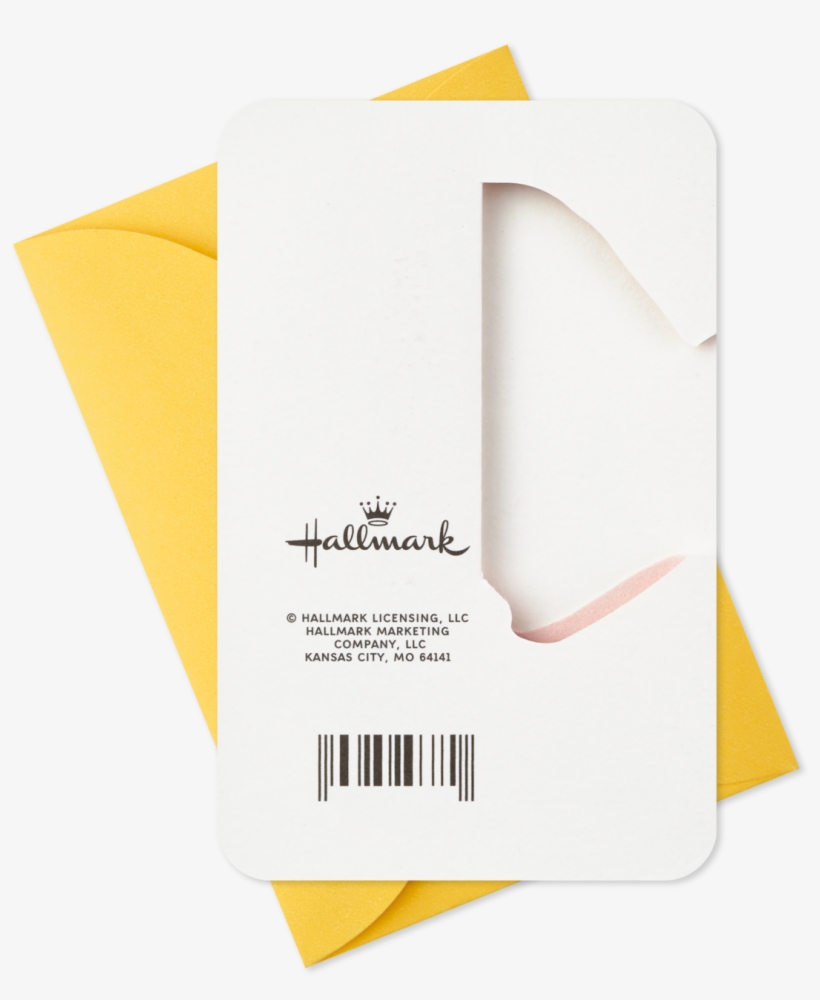 Card - Back Of A Hallmark Card, transparent png #8270587