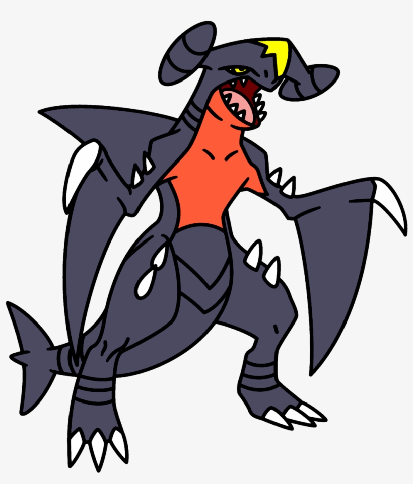 Pokemon Garchomp Coloring Pages - Como Desenhar O Garchomp - Free ...