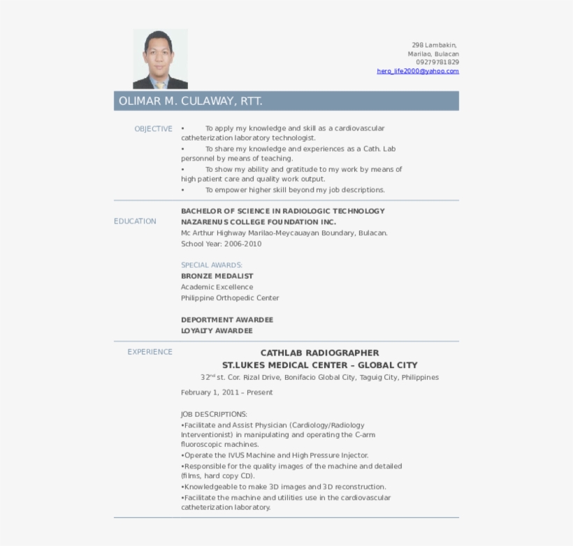 Hard Copy Resume 20 Guides Examples