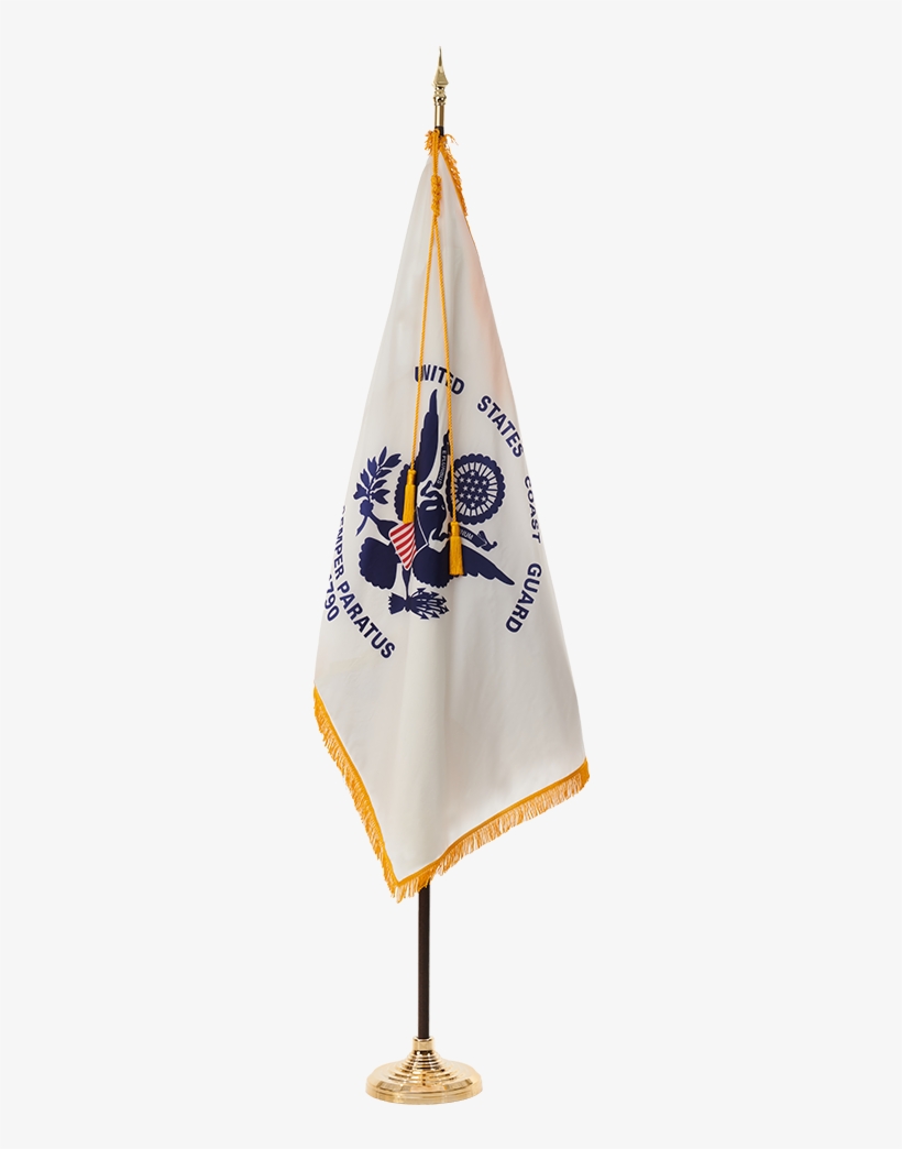 Coast Guard Ceremonial Flag Sets - Flag, transparent png #8332753