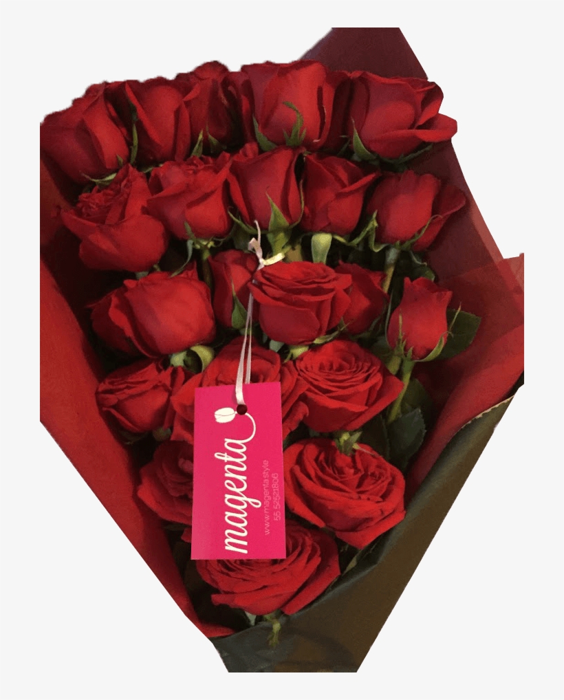 Bouquet De Rosas Rojas - Garden Roses - Free Transparent PNG Download -  PNGkey