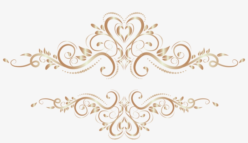 Transparent Gold Floral Ornaments Png Free Transparent Png Download Pngkey