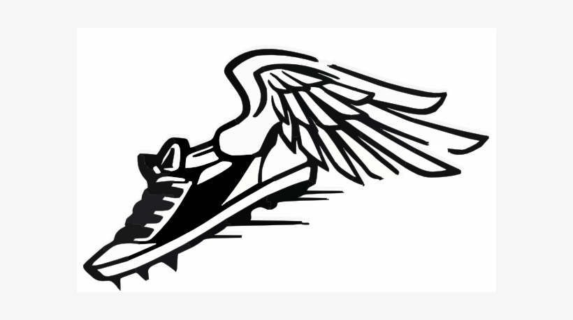 Track And Field Shoe Wings Png Royalty 