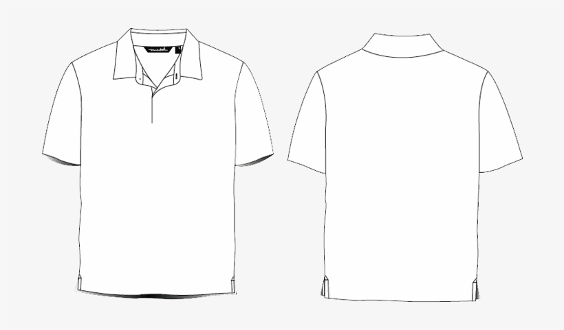 Download The Supplied Template - Polo Shirt Template Png - Free Transparent PNG Download - PNGkey