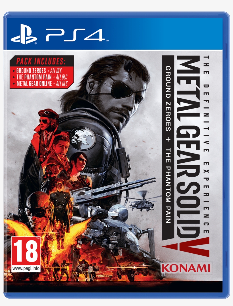 Metal Gear Solid V - Metal Gear Solid V Definitive Experience Ps4, transparent png #847276