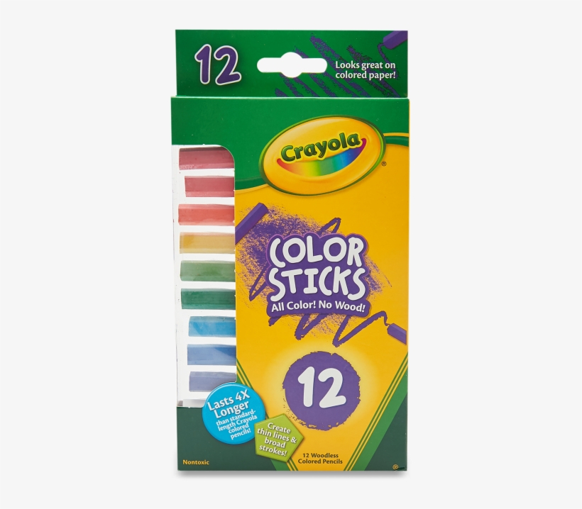 Crayola Color Sticks - Free Transparent PNG Download - PNGkey