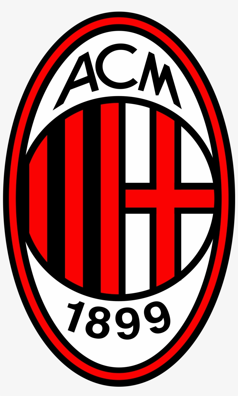 Ac Milan Logo Png - Free Transparent PNG Download - PNGkey