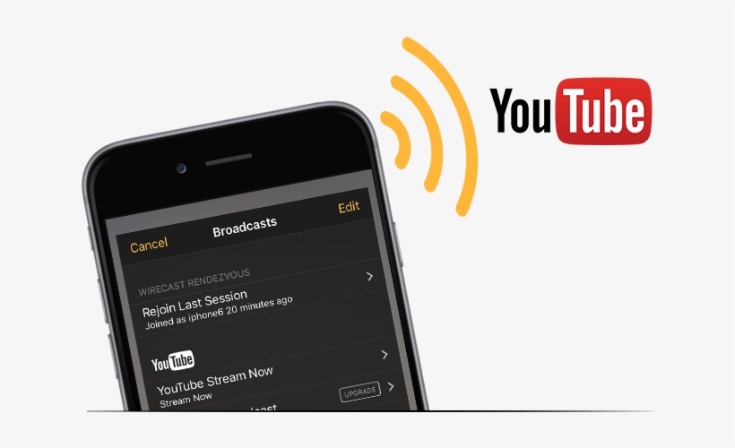 Stream To Youtube Live & Rtmp Servers - Live Streaming Youtube Apk Pro, transparent png #855019