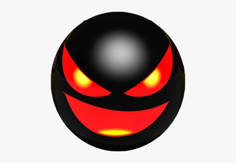 evil smiley face logo