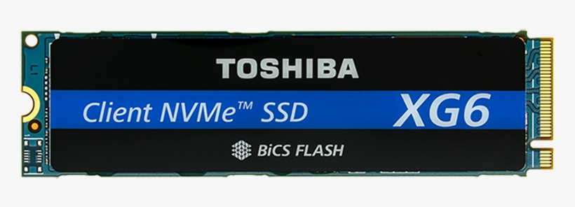 Toshiba Memory Introduces Xg6 Series With Industry's - Electronics, transparent png #8507187