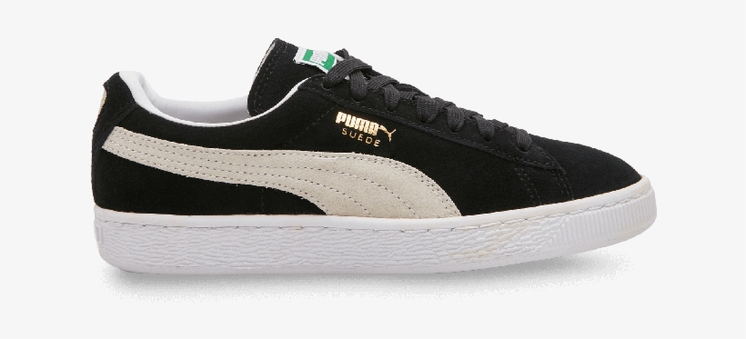 Black Suede Classic Sneakers - Puma - Free Transparent PNG Download ...