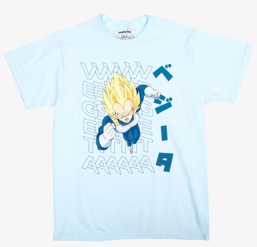 Dragon Ball Super Broly Vegeta Tee Active Shirt Free Transparent Png Download Pngkey