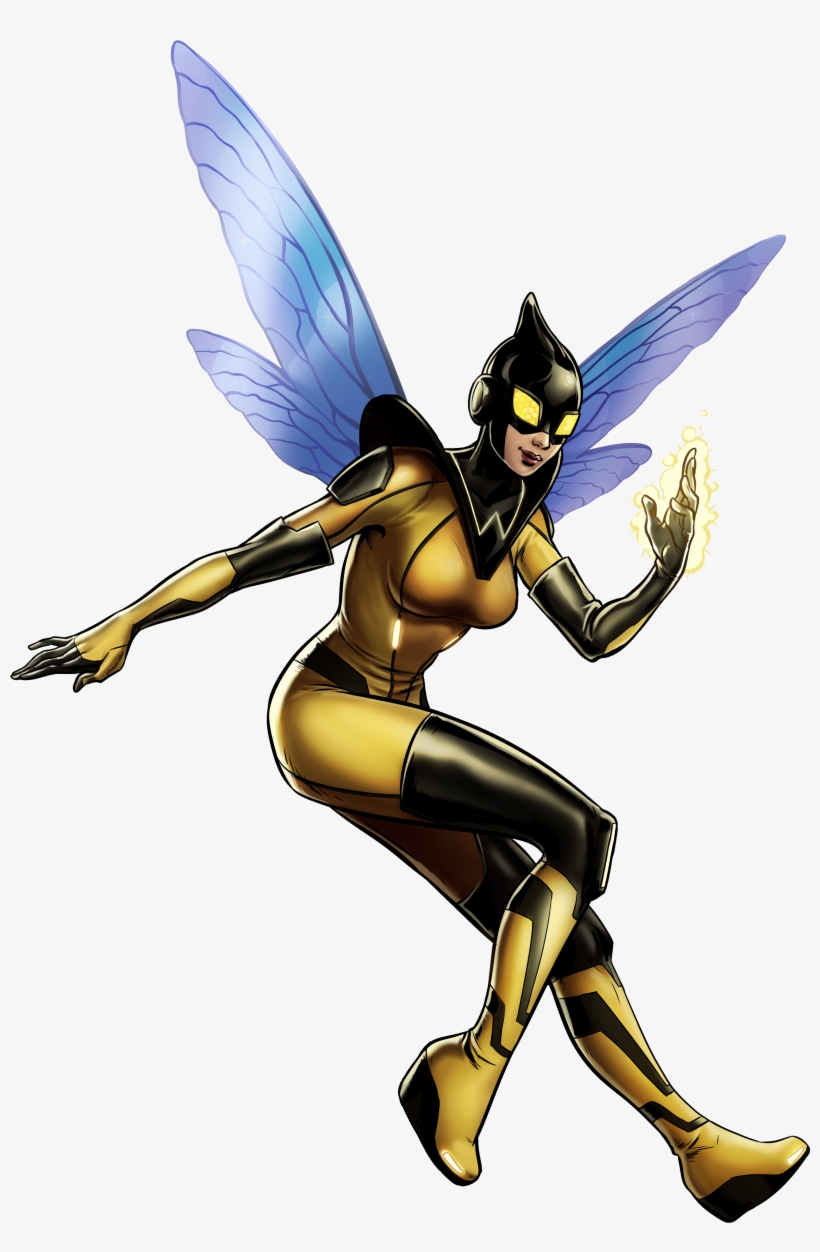 19 Marvel Vector Wasp Huge Freebie Download For Powerpoint - Marvel The Wasp Hope, transparent png #8591770