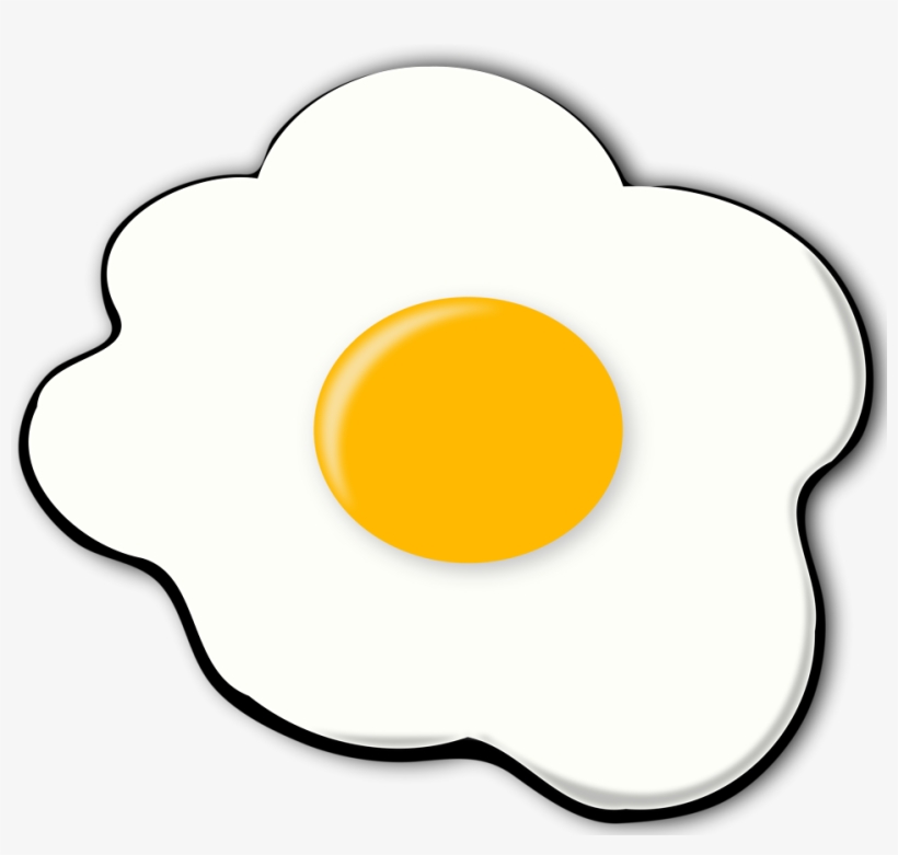 Fried Egg Chicken Breakfast Computer Icons - Sunny Side Up Egg Png, transparent png #861865