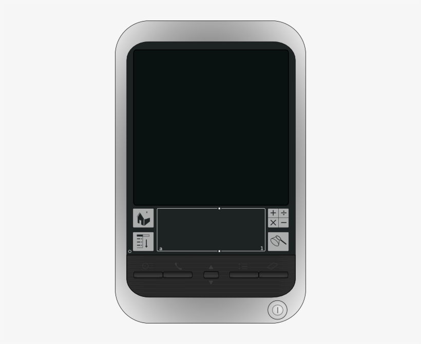 Free Vector Sony Clie Handheld Clip Art - Clié, transparent png #864756