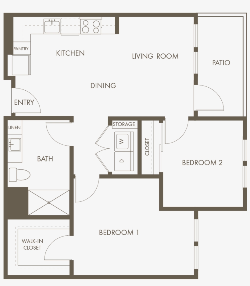 Pngs For Web B1 - Floor Plan, transparent png #8614976